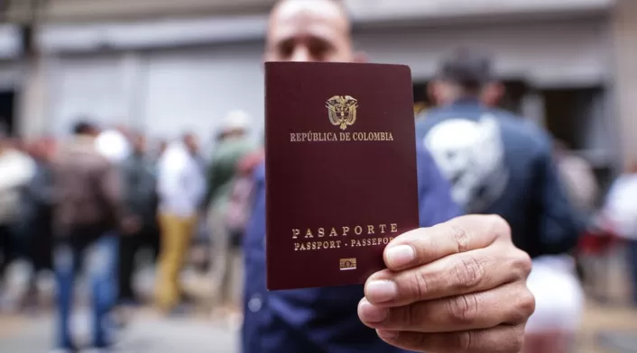 Pasaporte colombiano