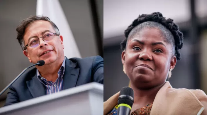 El presidente Gustavo Petro habla sobre la polémica en su gobierno durante una alocución presidencial El presidente Gustavo Petro habla sobre la polémica en su gobierno durante una alocución presidencial