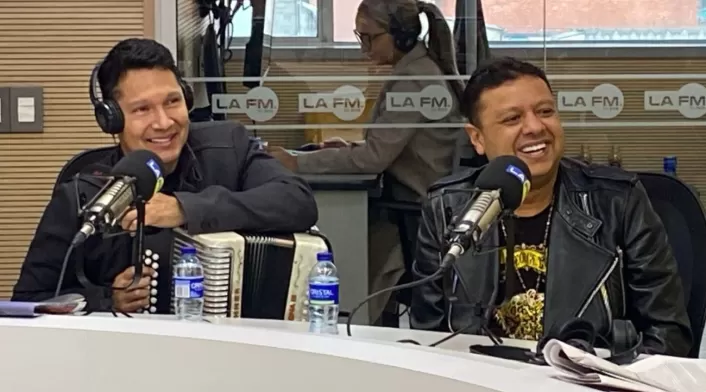 Rafael Santos y Jimmy Zambrano Rafael Santos y Jimmy Zambrano