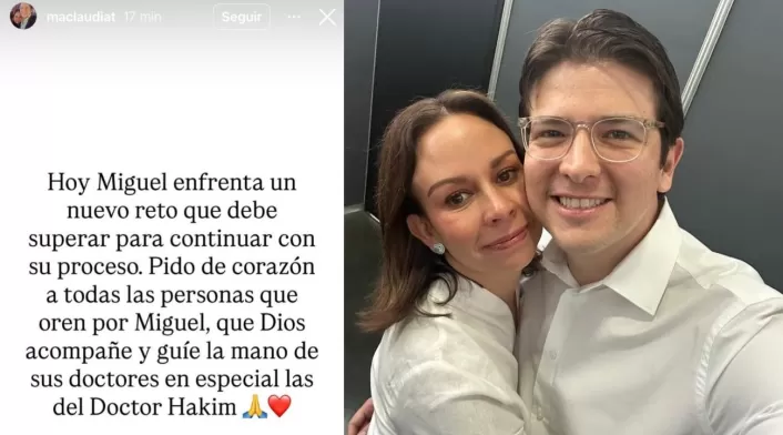 María Claudia Tarazona, esposa de Miguel Uribe, pide oraciones para el senador María Claudia Tarazona, esposa de Miguel Uribe, pide oraciones para el senador