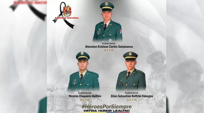 Subtenientes fallecidos