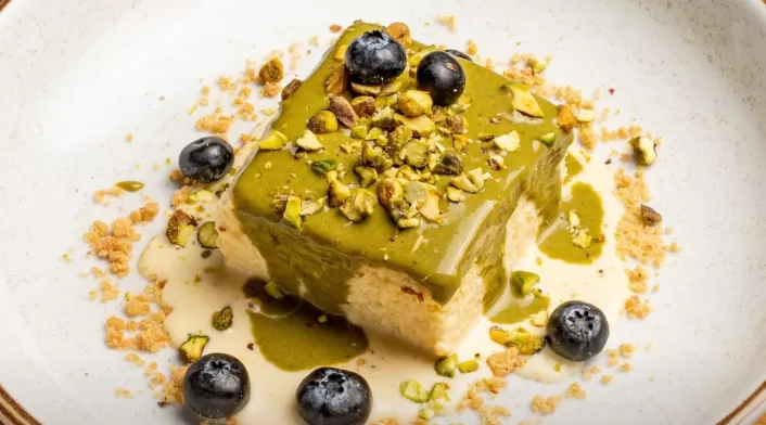 Tres leches con pistacho Tres leches con pistacho
