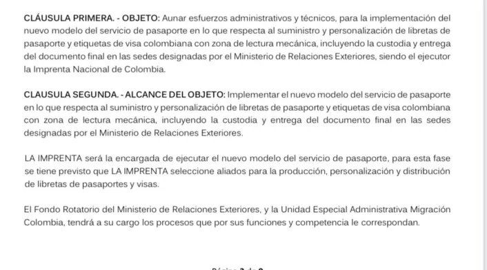 Nuevo acuerdo pasaportes Nuevo acuerdo pasaportes