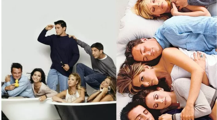 David Schwimmer, Matthew Perry, Jennifer Aniston, Matt LeBlanc, Courteney Cox y Lisa Kudrow David Schwimmer, Matthew Perry, Jennifer Aniston, Matt LeBlanc, Courteney Cox y Lisa Kudrow