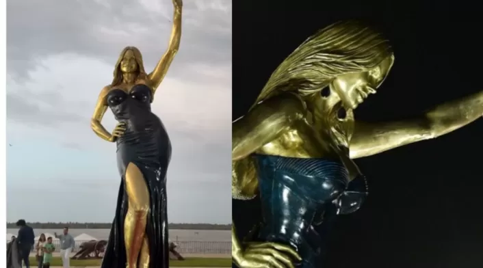 Estatua en Barranquilla en honor a Sofía Vergara por su influencia en los colombianos Estatua en Barranquilla en honor a Sofía Vergara por su influencia en los colombianos