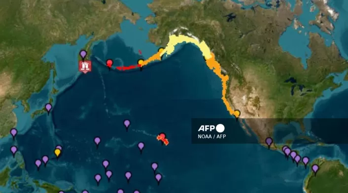 Peligro de tsunami Peligro de tsunami