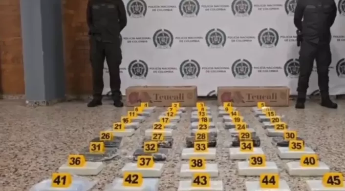 La cocaína tenía como destino final Países Bajos