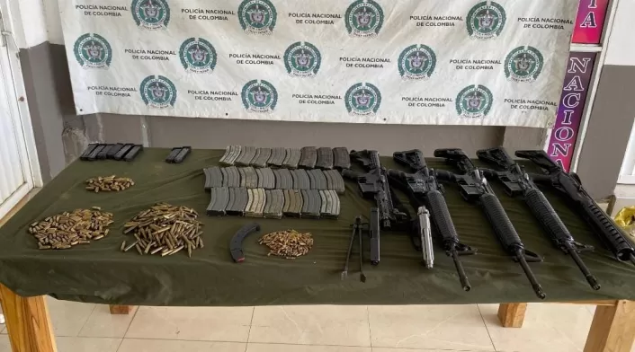 Capturan en Bolívar a 21 personas e incautan material de guerra en menos de 48 horas  