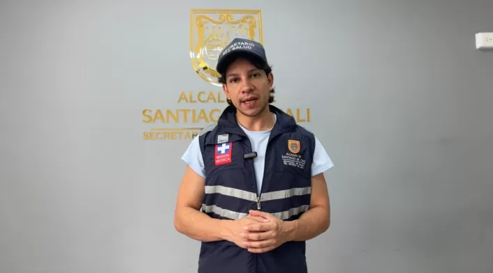 Secretario de Salud de Cali, Germán Escobar