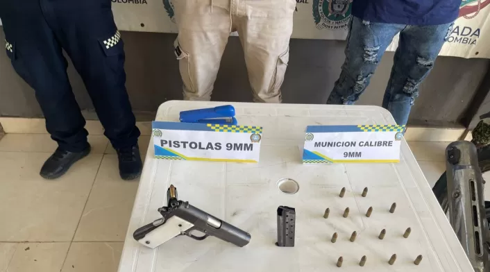 Capturan a dos presuntos extorsionistas del Clan del Golfo en Bolívar