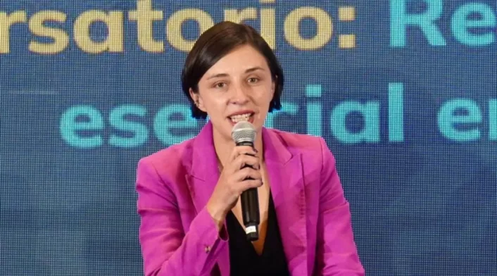 Foto: ministra de Agricultura, Martha Carvajalino.
