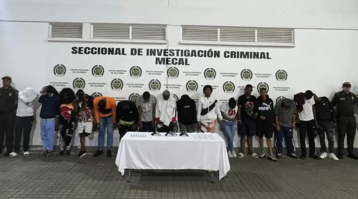 Los detenidos delinquían en el oriente de Cali
