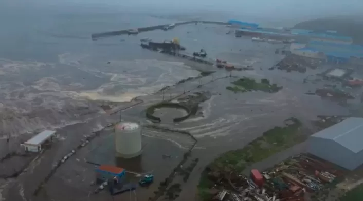 Foto: En Hawái, el primer impacto de las olas del tsunami se espera que ocurra a las 19:10 hora local.