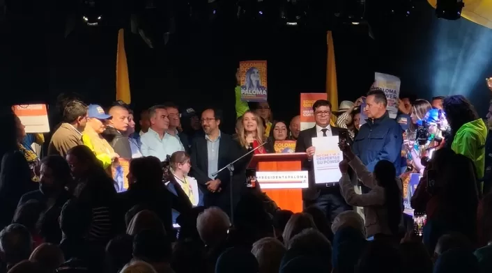 Paloma Valencia oficializa su aspiración presidencial con un mensaje centrado en seguridad, salud y economía