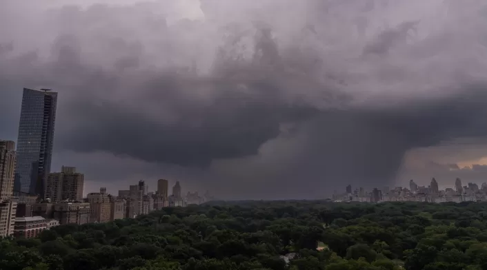 Lluvias en Nueva York