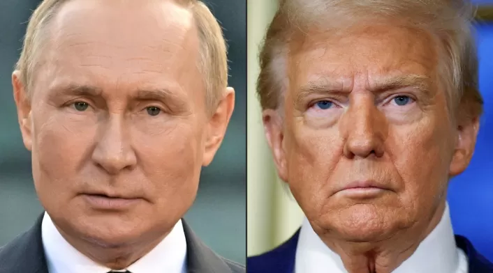 Vladímir Putin, presidente de Rusia | Donald Trump, presidente de EE. UU. | Agosto 2025