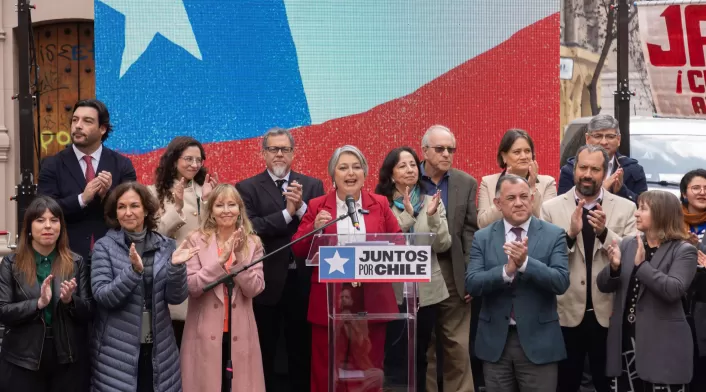 Jeannete Jara, candidata presidencial de Chile