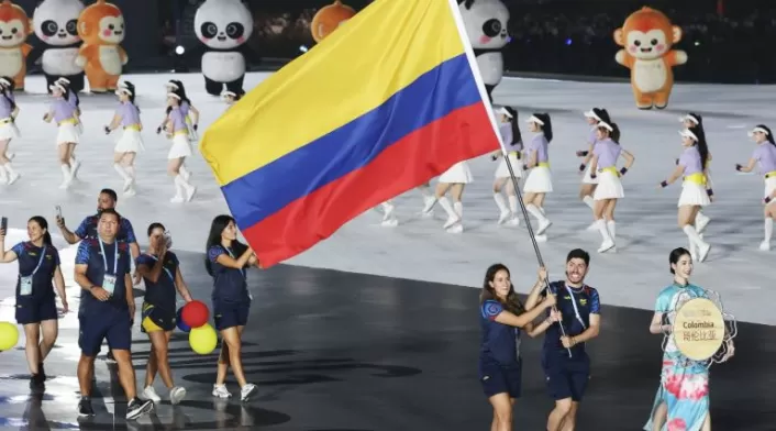 Delegación de Colombia en los Juegos Mundiales de Chengdu