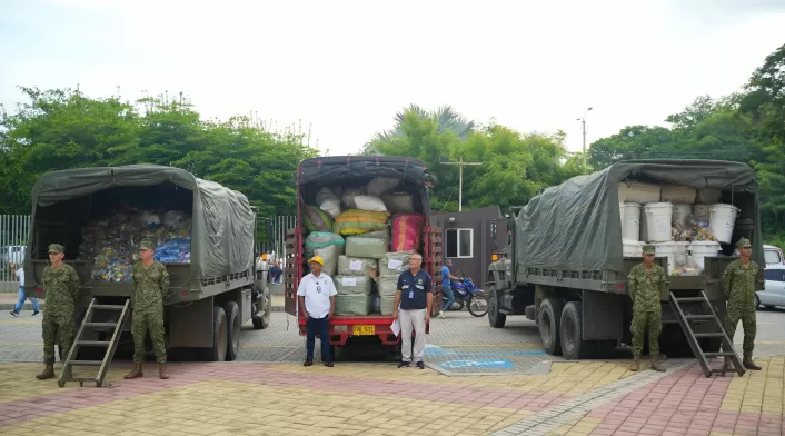 Entregas humanitarias sur de Bolívar