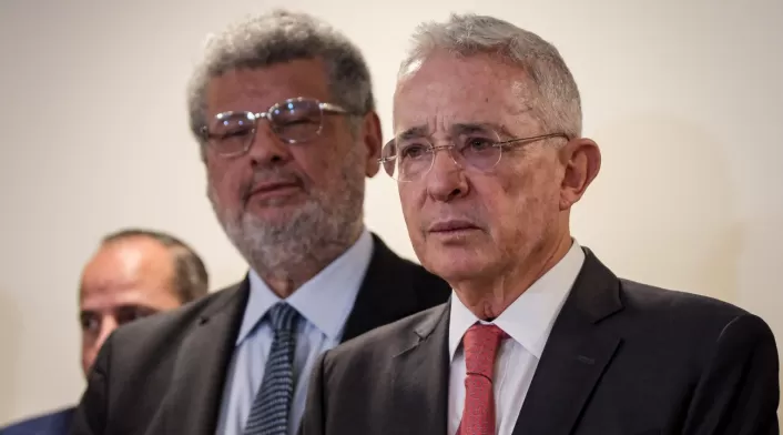 Jaime Granados y Álvaro Uribe Jaime Granados y Álvaro Uribe