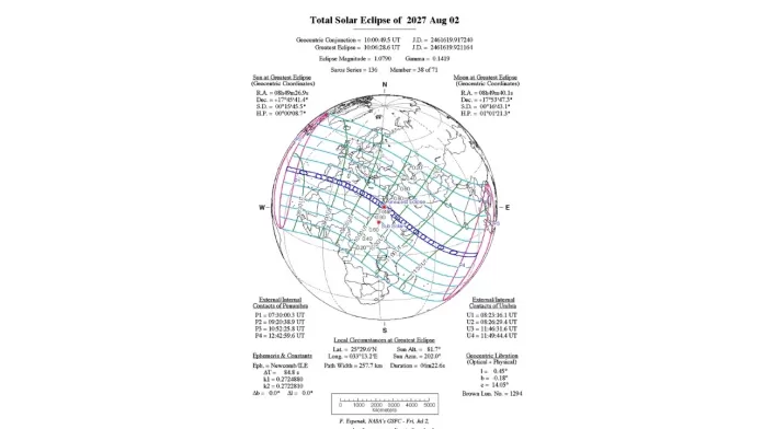 Fecha exacta del eclipse total de sol de agosto Fecha exacta del eclipse total de sol de agosto