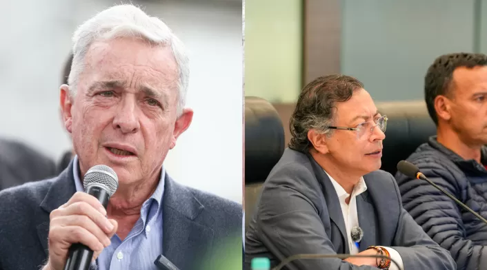 El expresidente Álvaro Uribe revela intento de encuentro con Gustavo Petro tras atentado sicarial a Miguel Uribe Turbay. El expresidente Álvaro Uribe revela intento de encuentro con Gustavo Petro tras atentado sicarial a Miguel Uribe Turbay.