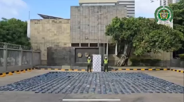 Cae cargamento de cocaína del Cártel Jalisco (México) en Cartagena