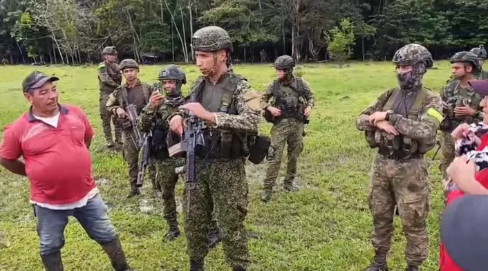 Militares secuestrados en Guaviare