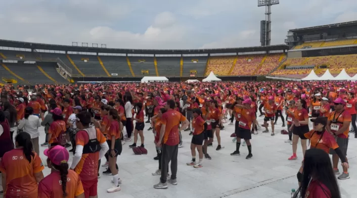 Fundación Solidaridad por Colombia, Carrera atletica, Estadio El Campín Fundación Solidaridad por Colombia, Carrera atletica, Estadio El Campín