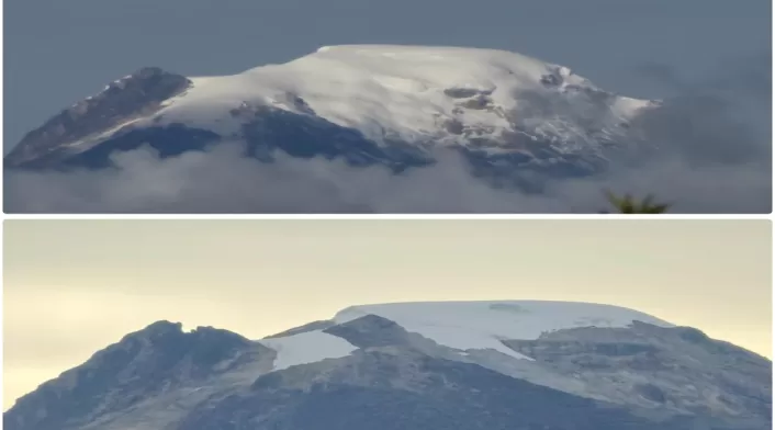 Hay preocupación por la desaparición de los glaciares en Colombia