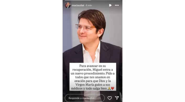 Miguel Uribe Turbay es sometido a otra cirugía: su esposa pide unirse en oración Miguel Uribe Turbay es sometido a otra cirugía: su esposa pide unirse en oración