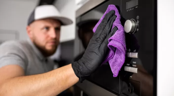 Limpieza del horno microondas Limpieza del horno microondas