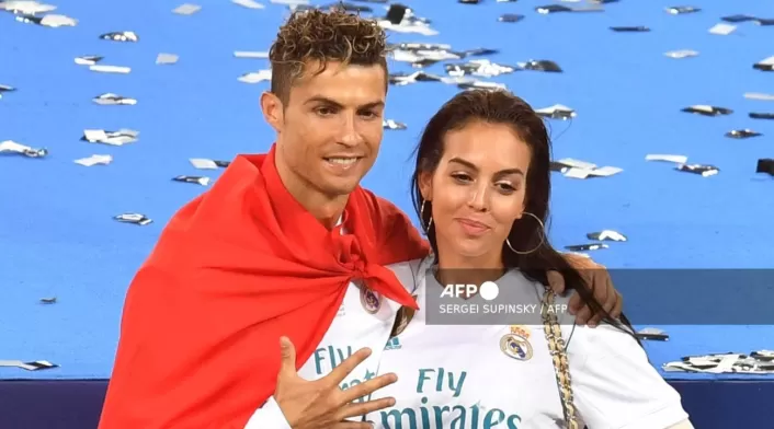 Cristiano Ronaldo y Georgina Rodríguez Cristiano Ronaldo y Georgina Rodríguez