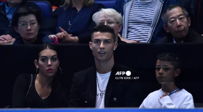 Cristiano, Georgina y Cristiano Ronaldo Jr. Cristiano, Georgina y Cristiano Ronaldo Jr.