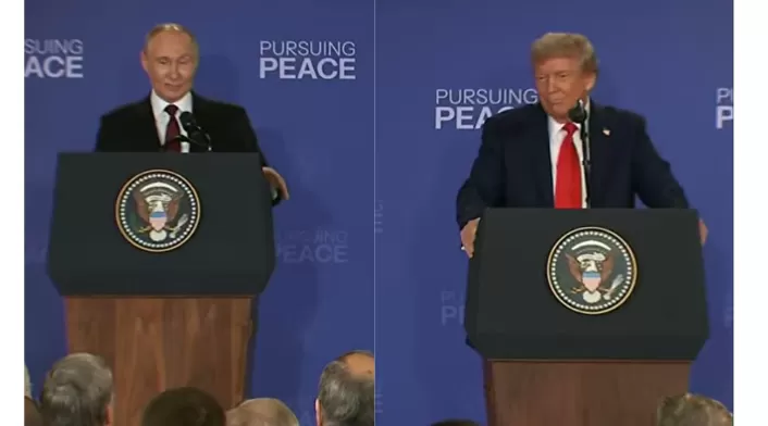 Vladimir Putin y Donald Trump terminan reunión histórica en Alaska Vladimir Putin y Donald Trump terminan reunión histórica en Alaska