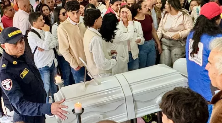 Velorio de Valeria Afanador - Cajicá