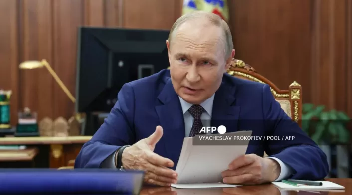 Putin da la bienvenida a los esfuerzos de EE. UU. para poner fin al conflicto en Ucrania antes de su cumbre con Trump Putin da la bienvenida a los esfuerzos de EE. UU. para poner fin al conflicto en Ucrania antes de su cumbre con Trump