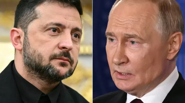 Putin y Zelensky Putin y Zelensky