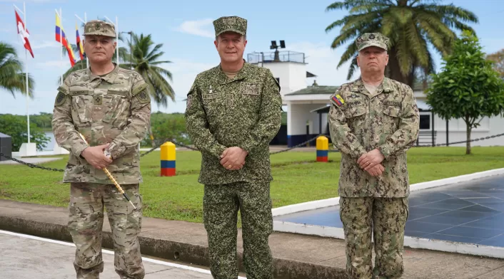 Los altos mandos militares se reunieron en Puerto Leguisamo, Putumayo Los altos mandos militares se reunieron en Puerto Leguisamo, Putumayo