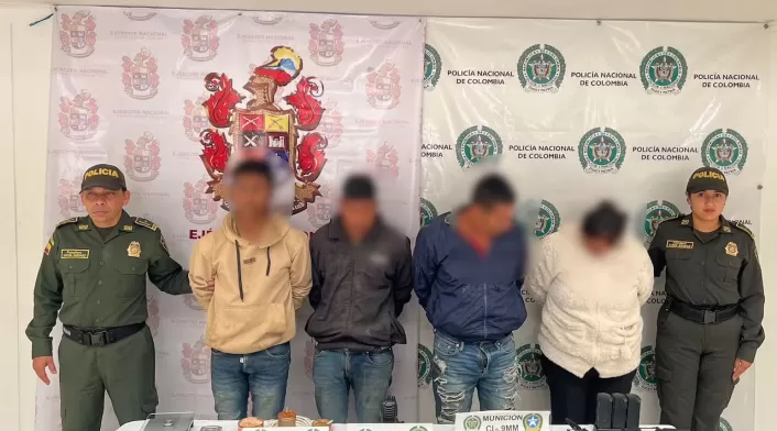 Los detenidos serían integrantes del frente 'Franco Benavides' de las disidencias de las Farc'