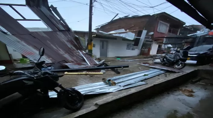 Fuertes lluvias y vendavales afectados varios municipios de la subregión de San Juan (Chocó)