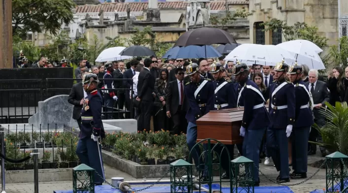 Funeral Miguel Uribe Turbay Funeral Miguel Uribe Turbay