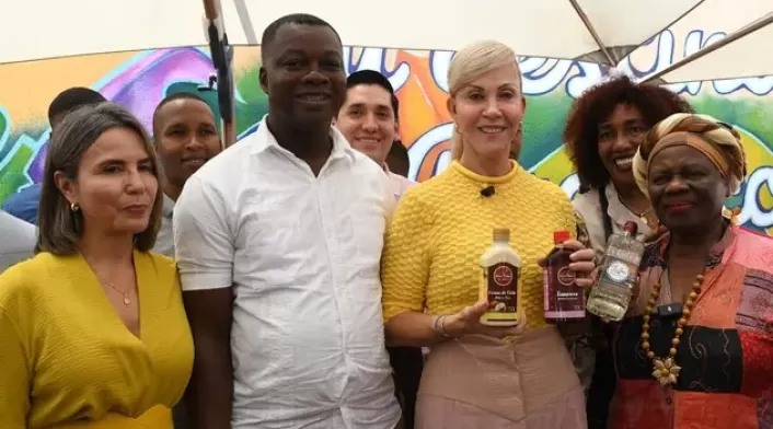 Bebida 'Viche' en el Festival de Música del Petronio Álvarez
