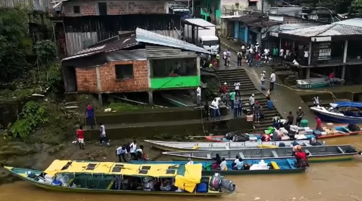 Bajo Calima, zona rural de Buenaventura