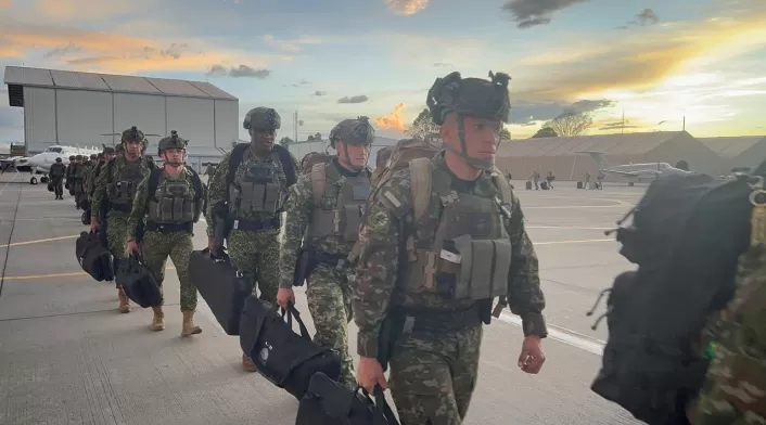 Estos comandos mitigaron el actuar de las disidencias de las Farc en El Plateado, Argelia, Cauca.