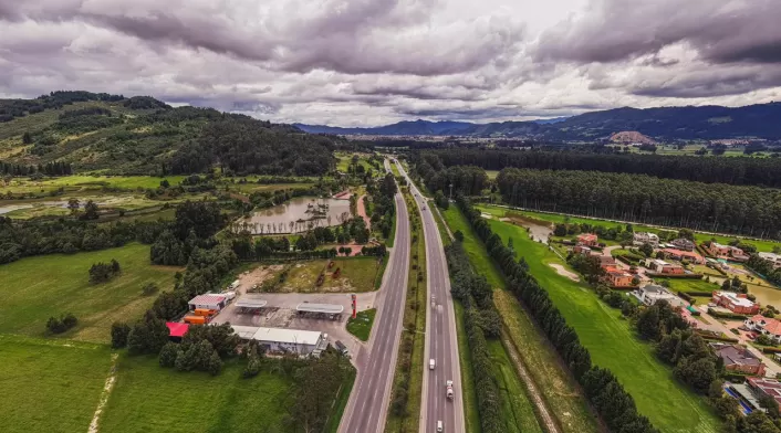 Variante Chia, Accesos Norte