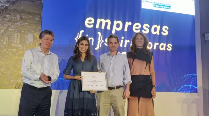 Andi reconoce a Incauca como Empresa INspiradora 2025 por proyecto con comunidades Nasa en Cauca