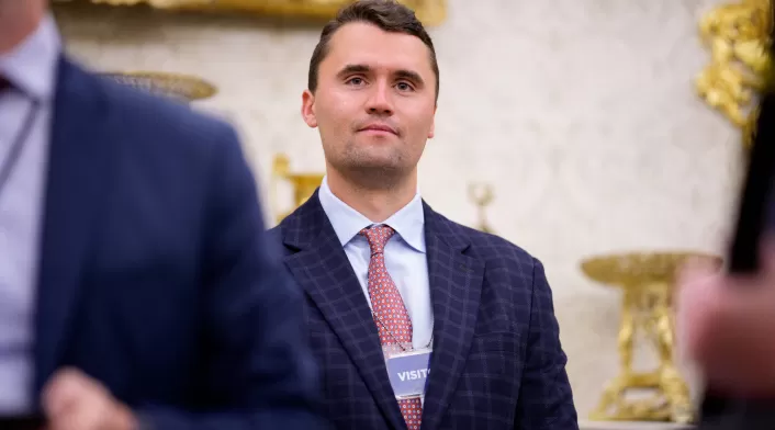 Charlie Kirk, activista estadounidense de derecha Charlie Kirk, activista estadounidense de derecha