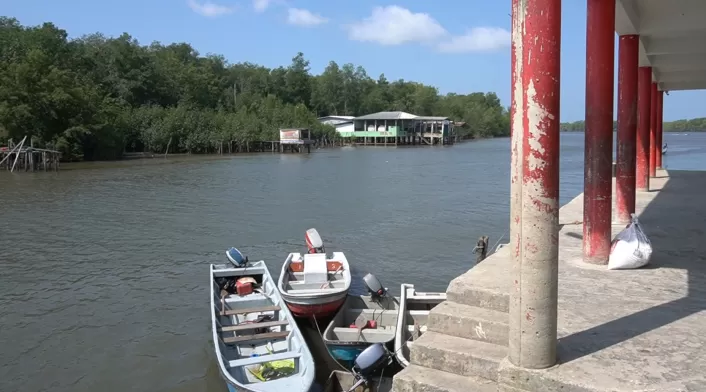 Muelle del municipio de Mosquera