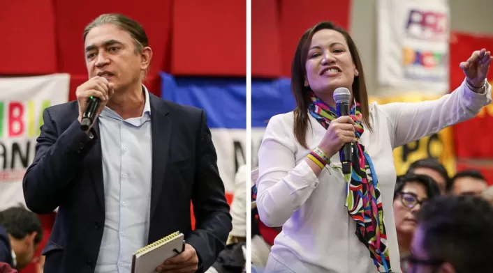 Gustavo Bolívar | Carolina Corcho | Pacto Histórico | Presidencia | Elecciones | Bogotá | Julio 2025 Gustavo Bolívar | Carolina Corcho | Pacto Histórico | Presidencia | Elecciones | Bogotá | Julio 2025